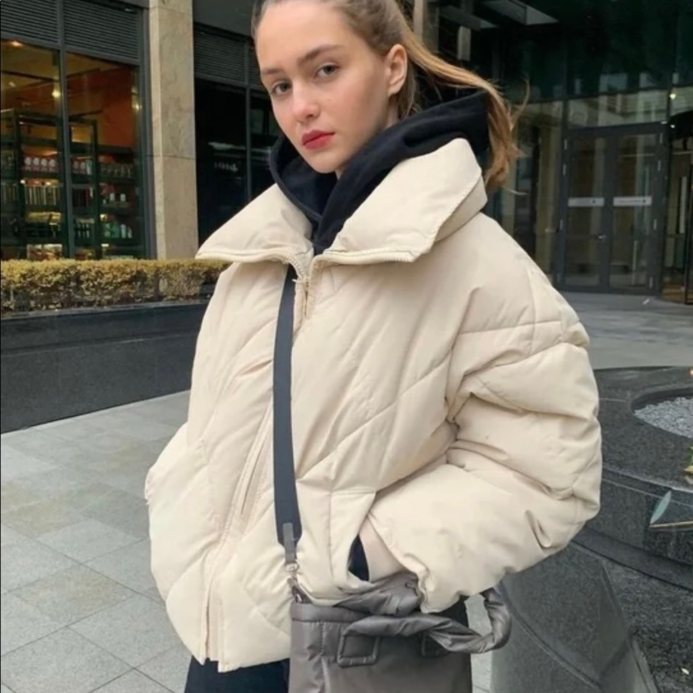ZARA Oversized Puffer Jacket: NWOT
